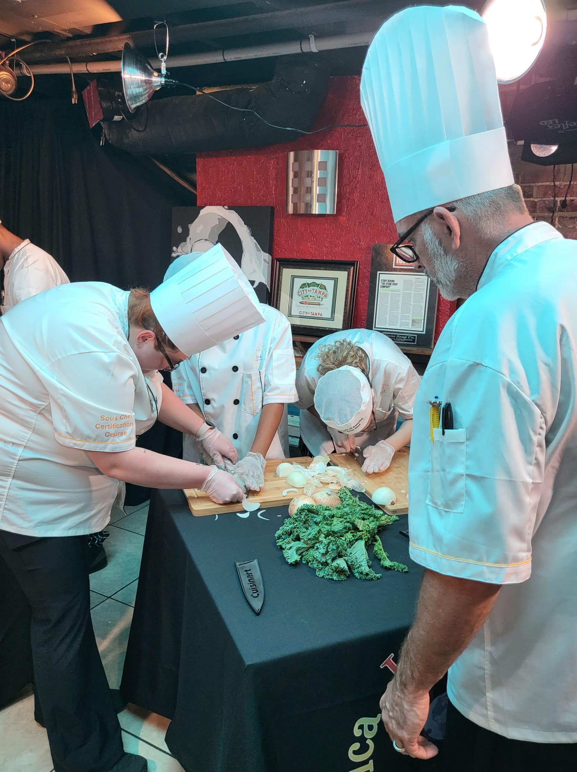 Junior Chefs of America culinary class 2