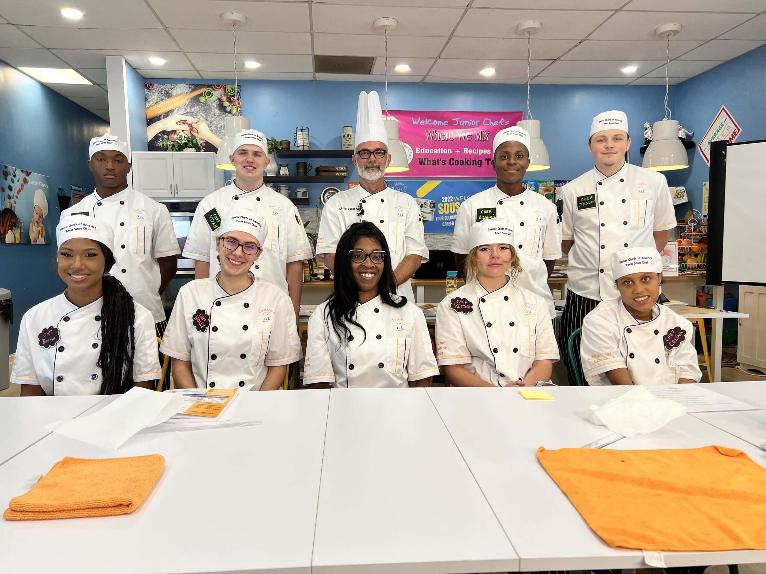 Junior Chefs of America culinary class 1