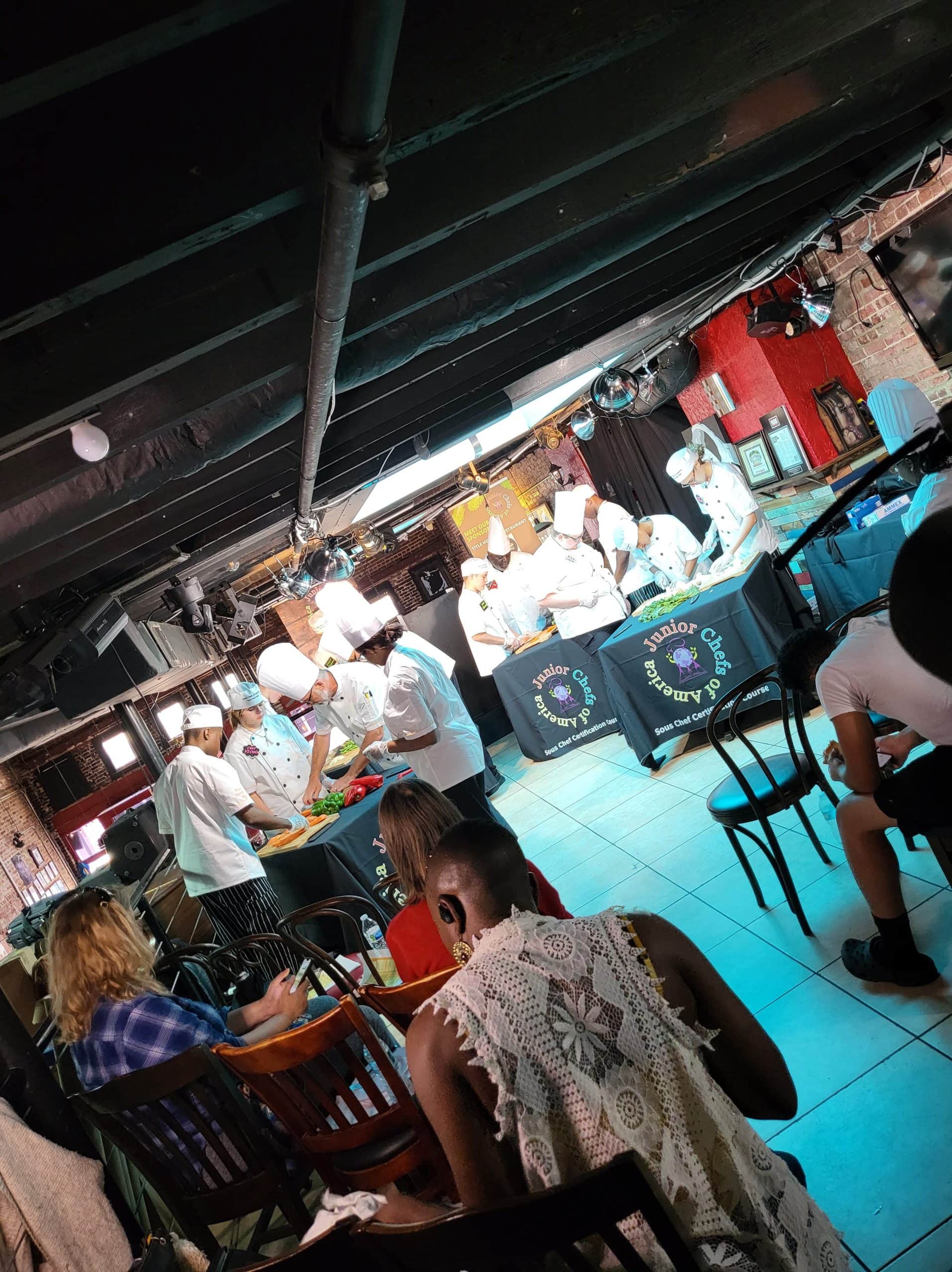 Junior Chefs of America culinary class 3