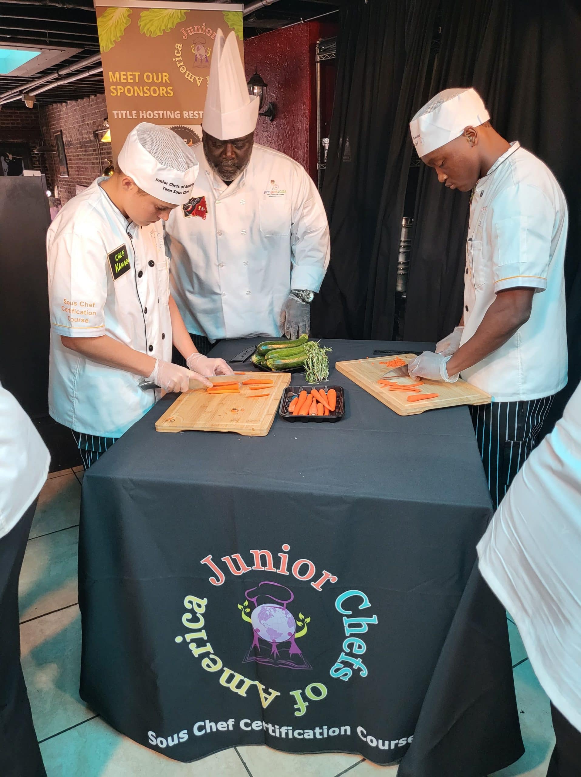 Junior Chefs of America culinary class 5
